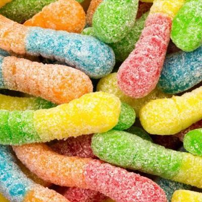 Sour Gummy Worms, Vancouver Online Candy and Stuffed Animal Shop