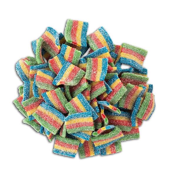 Vidal Sour Mini Rainbow Belts, Vancouver Online Candy and Stuffed Animal Shop