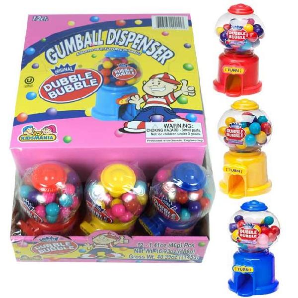 Double Bubble Mini Gumball Machines, Vancouver Online Candy and Stuffed Animal Shop