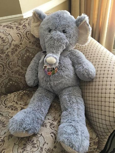 Jumbo Elephant 40 Inch high, Vancouver Online Candy and Stuffed Animal Shop