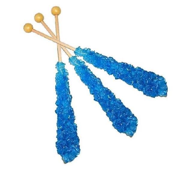 Rock Candy Sticks blue raspberry, Vancouver Online Candy and Stuffed Animal Shop