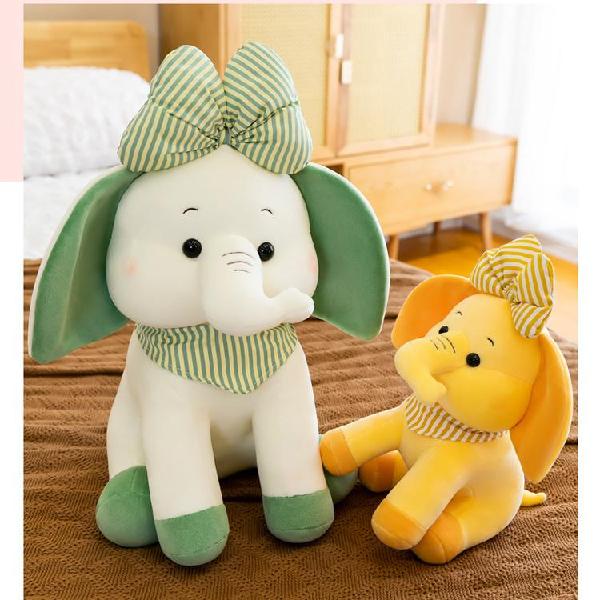 Long Nose Sitting Elephant Plush Toy 45cm, Vancouver Online Candy and Stuffed Animal Shop