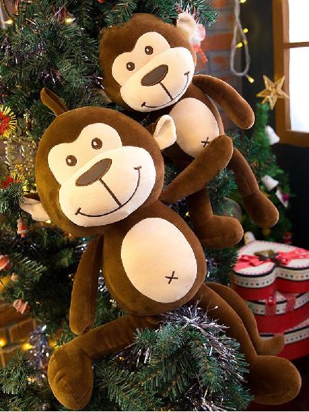 Cute Little Brown Monkey Doll Plush Toy 50cm, Vancouver Online Candy and Stuffed Animal Shop