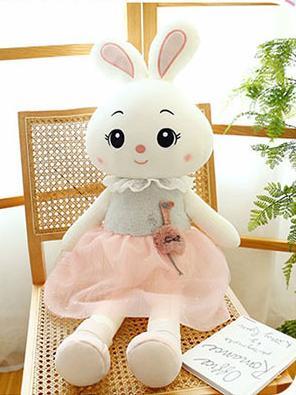 Super Cute Skirt Lovely Rabbit Doll, Vancouver Online Candy and Stuffed Animal Shop