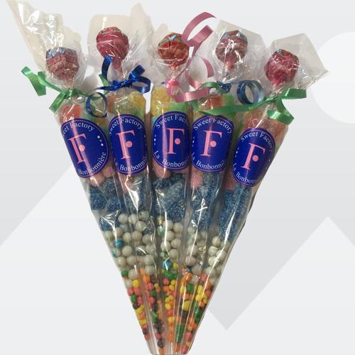 Candy Cone Gift Birthday Favors Goodie Bags Kid Party Favors 55g, Vancouver Online Candy and Stuffed Animal Shop